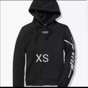 SZ XS VS PINK BLING HOODIE